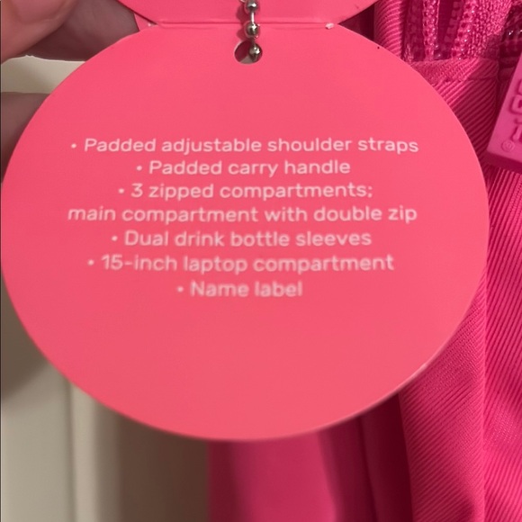 Hot Pink Smiggles Backpack - Picture 2 of 13